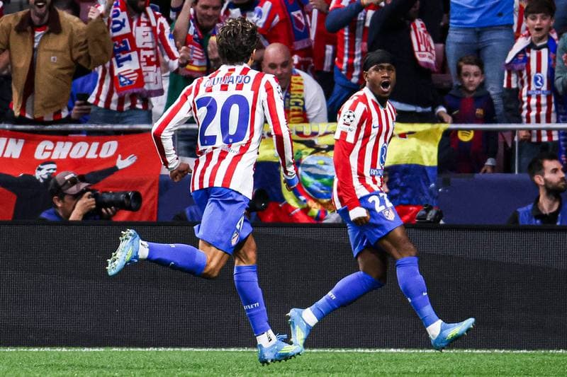 Football. UEFA Champions League. Atletico Madrid - FC Barcelona. 14.04.2026