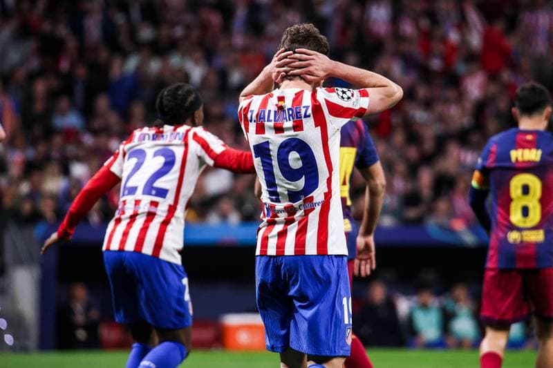 Football. UEFA Champions League. Atletico Madrid - FC Barcelona. 14.04.2026