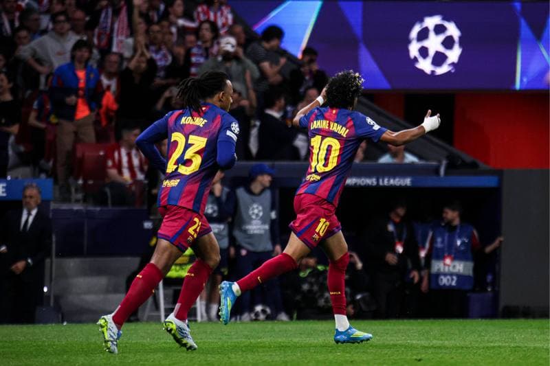 Football. UEFA Champions League. Atletico Madrid - FC Barcelona. 14.04.2026