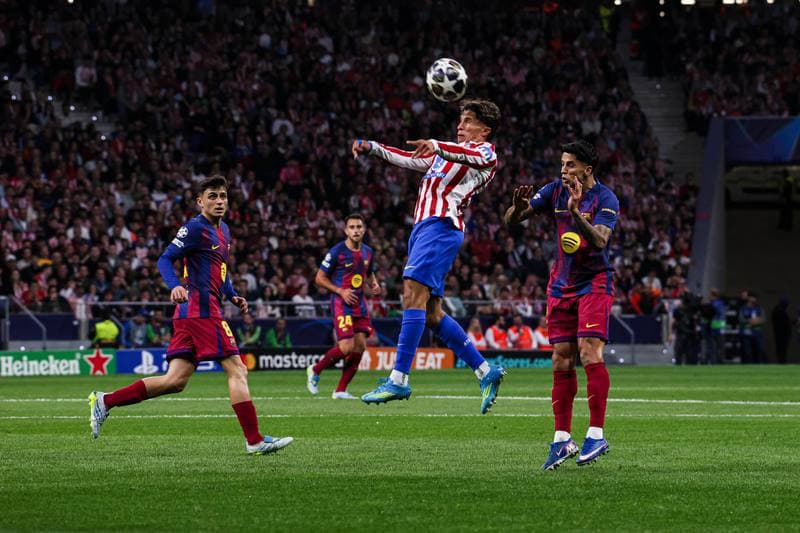 Football. UEFA Champions League. Atletico Madrid - FC Barcelona. 14.04.2026