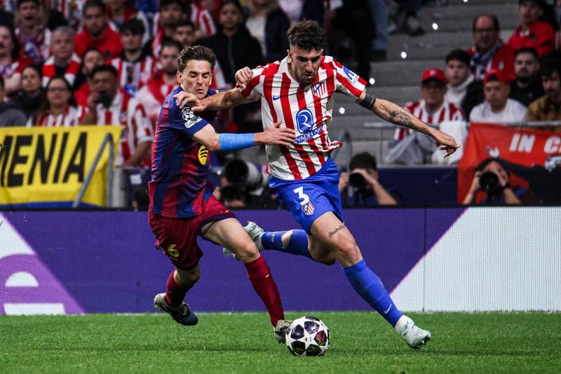 Football. UEFA Champions League. Atletico Madrid - FC Barcelona. 14.04.2026