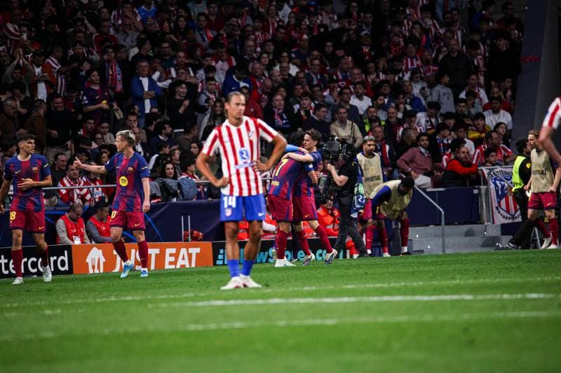 Football. UEFA Champions League. Atletico Madrid - FC Barcelona. 14.04.2026