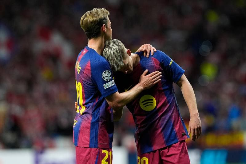 Football. UEFA Champions League. Atletico Madrid - FC Barcelona. 14.04.2026
