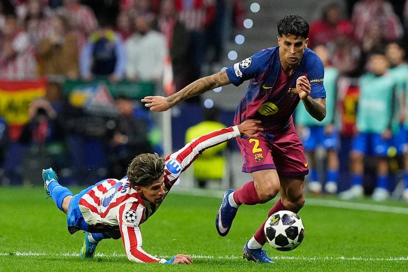 Football. UEFA Champions League. Atletico Madrid - FC Barcelona. 14.04.2026