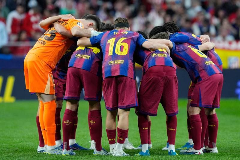 Football. UEFA Champions League. Atletico Madrid - FC Barcelona. 14.04.2026