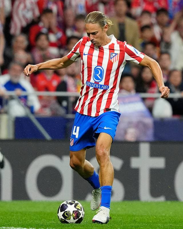 Football. UEFA Champions League. Atletico Madrid - FC Barcelona. 14.04.2026