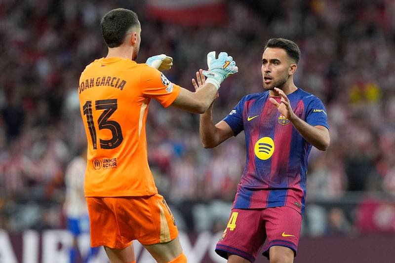 Football. UEFA Champions League. Atletico Madrid - FC Barcelona. 14.04.2026
