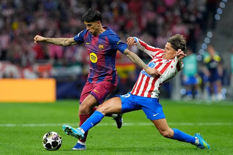 Football. UEFA Champions League. Atletico Madrid - FC Barcelona. 14.04.2026