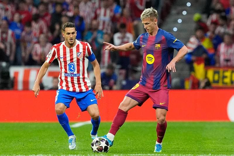 Football. UEFA Champions League. Atletico Madrid - FC Barcelona. 14.04.2026