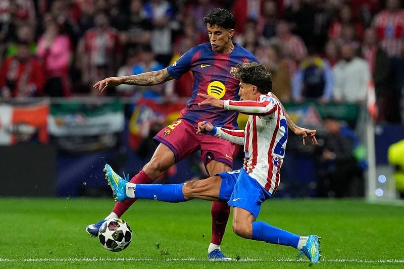 Football. UEFA Champions League. Atletico Madrid - FC Barcelona. 14.04.2026