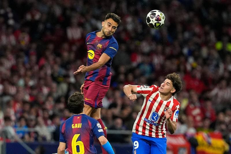 Football. UEFA Champions League. Atletico Madrid - FC Barcelona. 14.04.2026