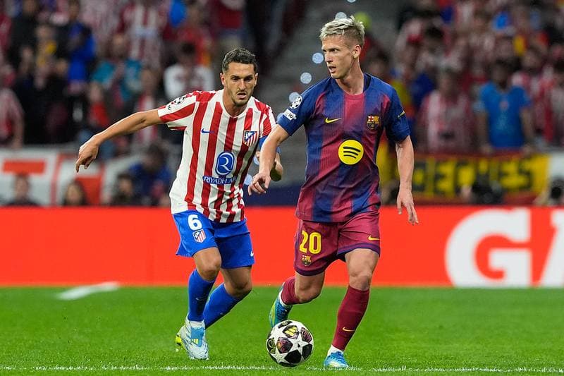 Football. UEFA Champions League. Atletico Madrid - FC Barcelona. 14.04.2026