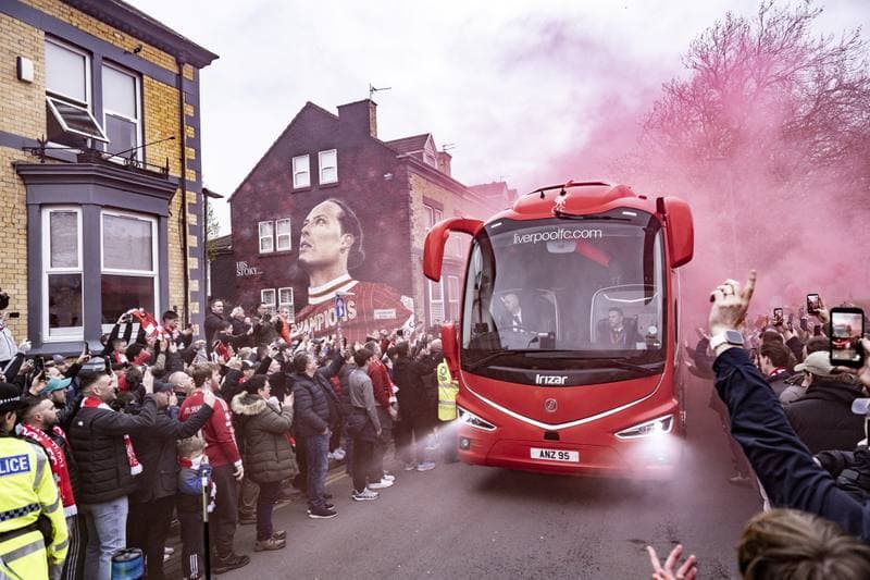 Football. UEFA Champions League. Liverpool - Paris Saint-Germain. 14.04.2026