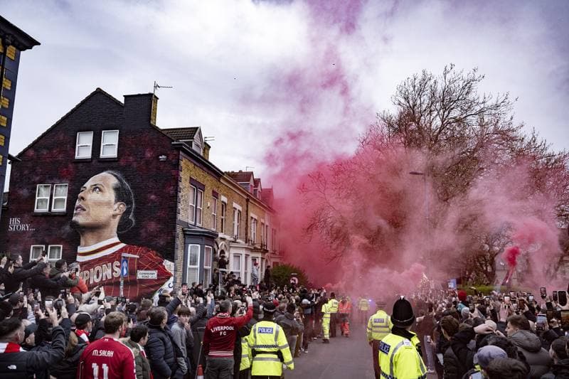 Football. UEFA Champions League. Liverpool - Paris Saint-Germain. 14.04.2026