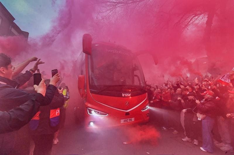 Football. UEFA Champions League. Liverpool - Paris Saint-Germain. 14.04.2026