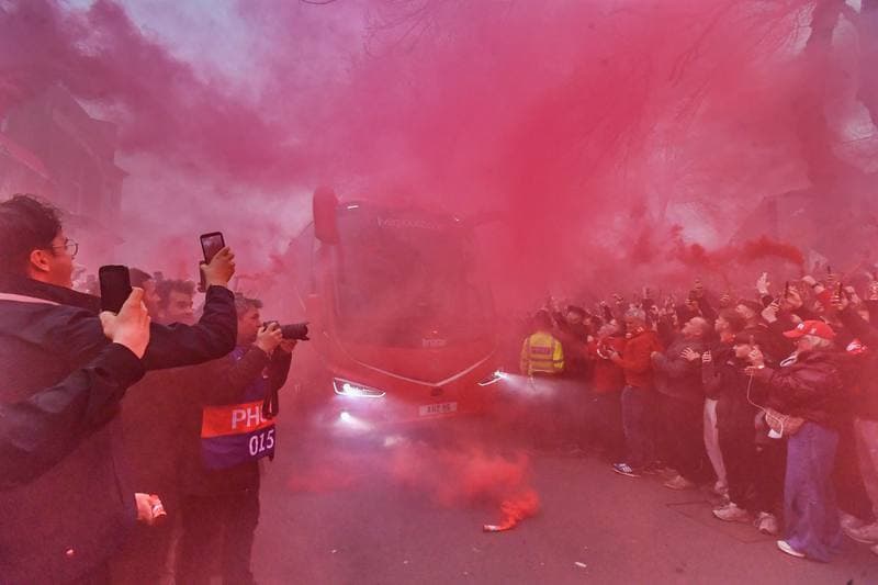 Football. UEFA Champions League. Liverpool - Paris Saint-Germain. 14.04.2026