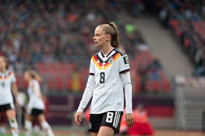 Football. FIFA Women's World Cup Qualifiers. Germany - Austria. 14.04.2026