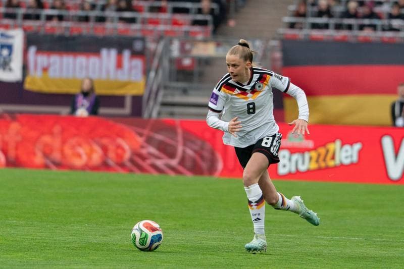 Football. FIFA Women's World Cup Qualifiers. Germany - Austria. 14.04.2026