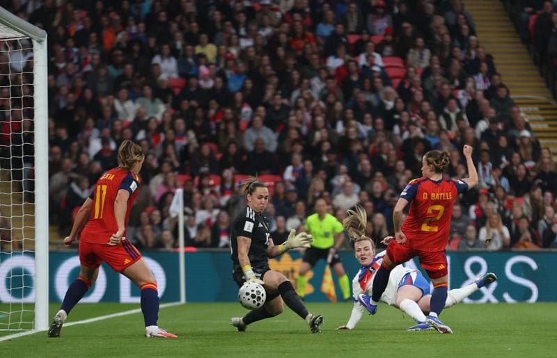 Football. FIFA Women's World Cup Qualifier. England Women - Spain Women. 14.04.2026