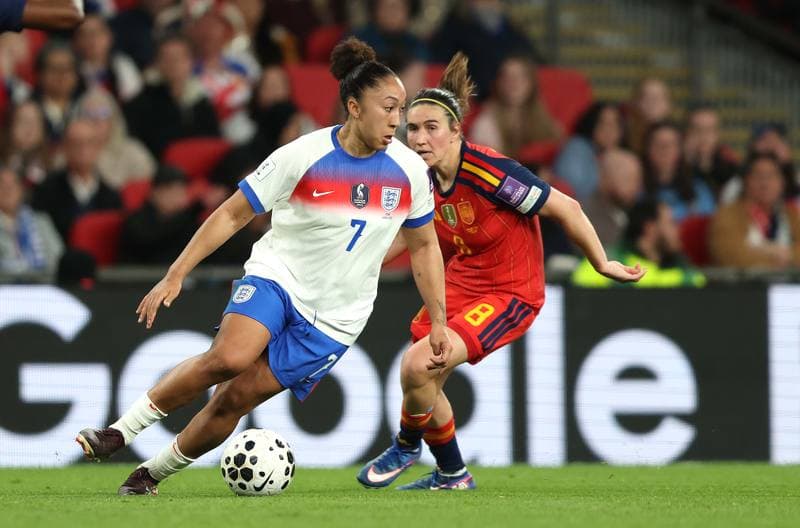 Football. FIFA Women's World Cup Qualifier. England Women - Spain Women. 14.04.2026