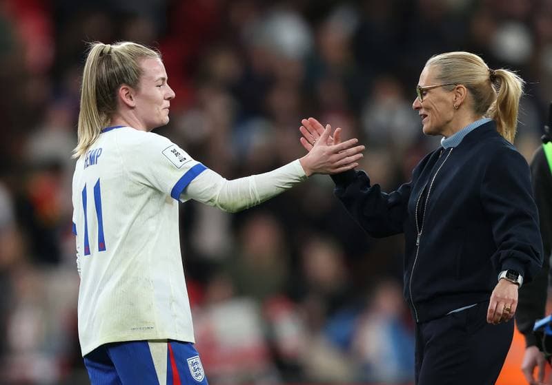 Football. FIFA Women's World Cup Qualifier. England Women - Spain Women. 14.04.2026