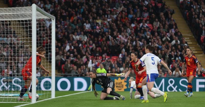 Football. FIFA Women's World Cup Qualifier. England Women - Spain Women. 14.04.2026