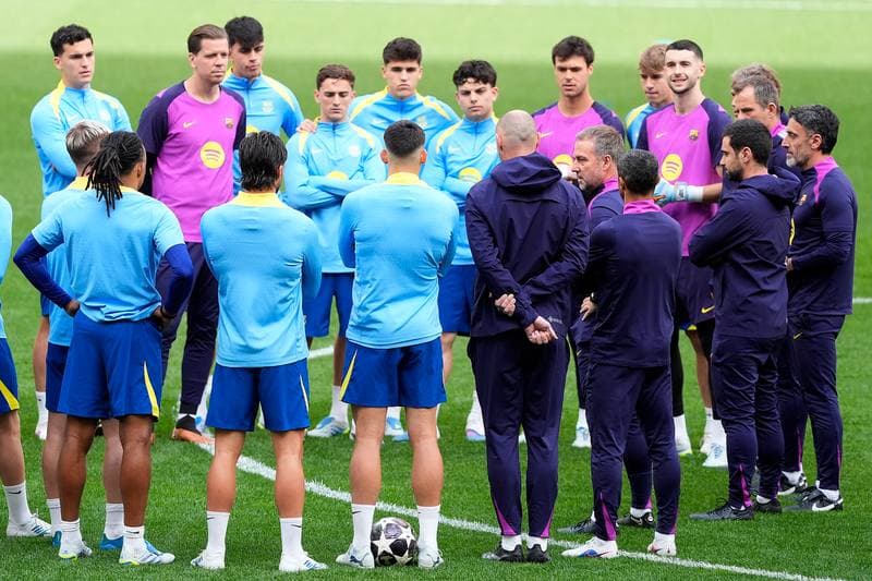 Football. UEFA Champions League. Atletico Madrid - FC Barcelona. 13.04.2026