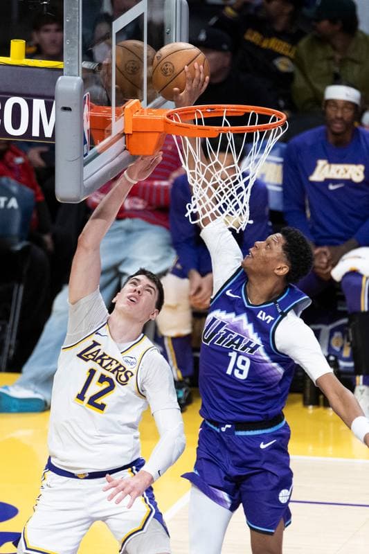 Basketball. NBA. Los Angeles Lakers - Utah Jazz. 12.04.2026