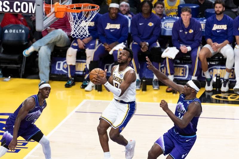 Basketball. NBA. Los Angeles Lakers - Utah Jazz. 12.04.2026