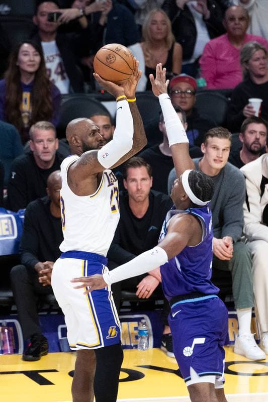 Basketball. NBA. Los Angeles Lakers - Utah Jazz. 12.04.2026