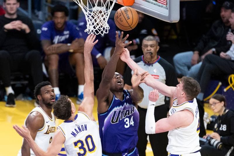 Basketball. NBA. Los Angeles Lakers - Utah Jazz. 12.04.2026