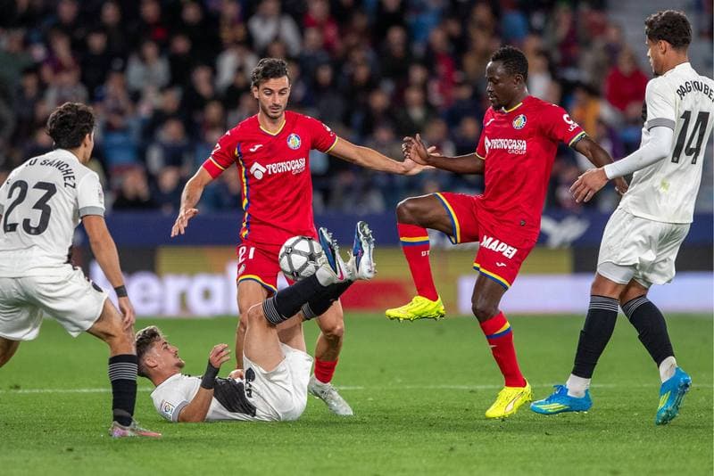 Football. La Liga. Levante - Getafe. 13.04.2026