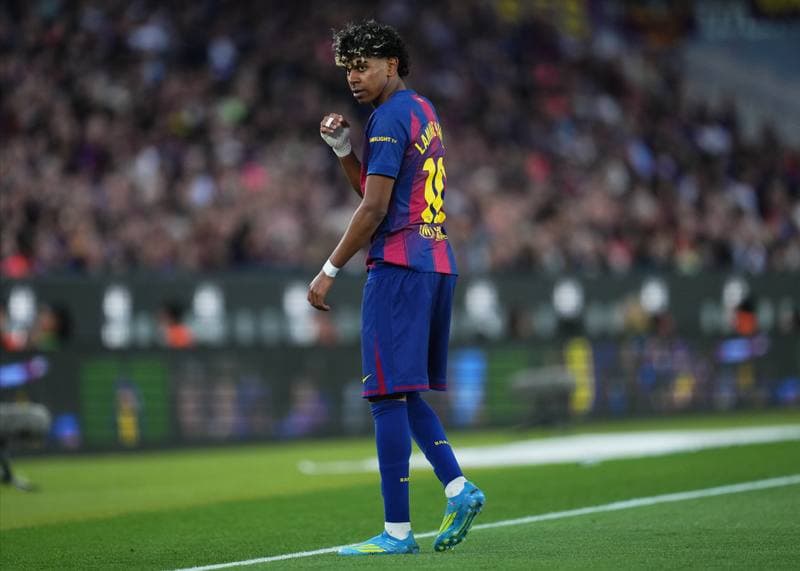 Football. La Liga EA Sports. FC Barcelona - RCD Espanyol. 11.04.2026