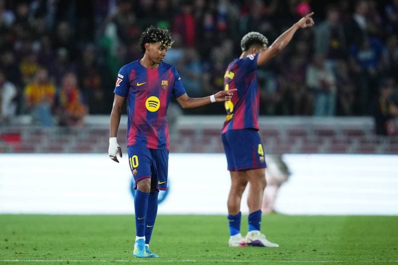 Football. La Liga EA Sports. FC Barcelona - RCD Espanyol. 11.04.2026