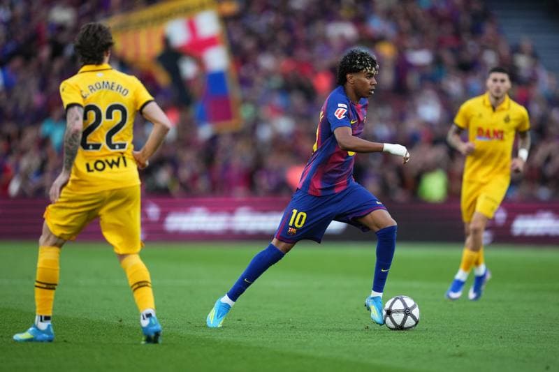Football. La Liga EA Sports. FC Barcelona - RCD Espanyol. 11.04.2026