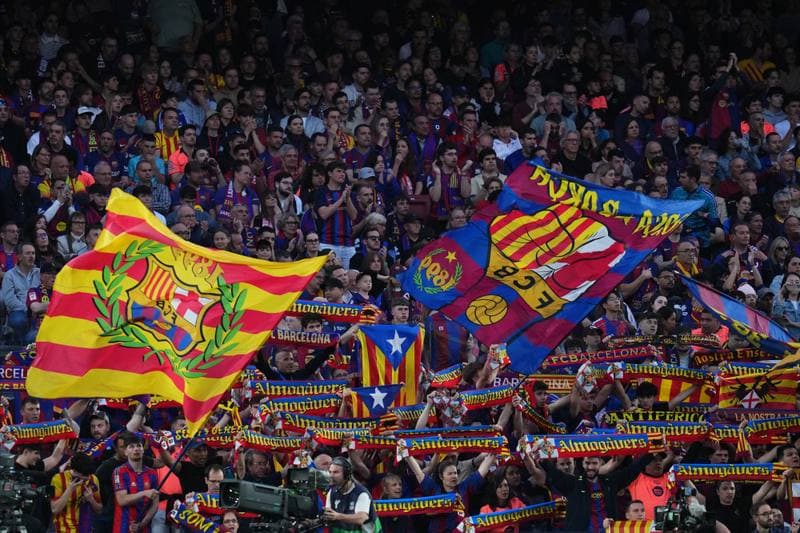 Football. La Liga EA Sports. FC Barcelona - RCD Espanyol. 11.04.2026