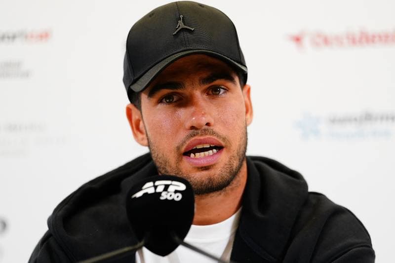 Tennis. Carlos Alcaraz. Press Conference. 13.04.2026