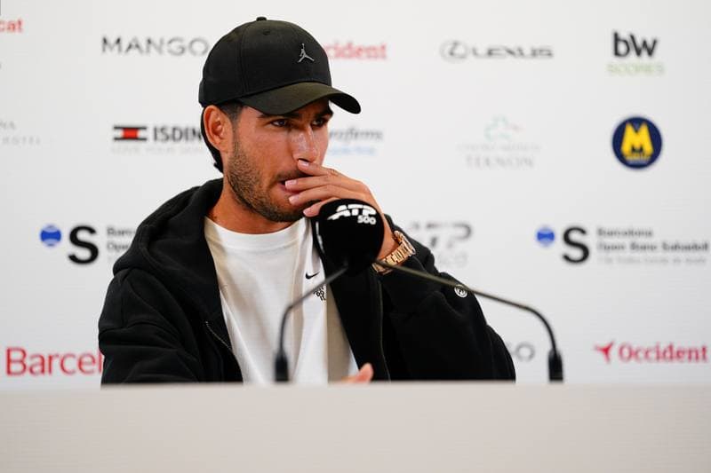 Tennis. Carlos Alcaraz. Press Conference. 13.04.2026