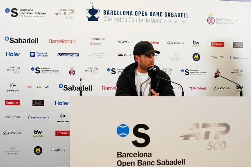 Tennis. Carlos Alcaraz. Press Conference. 13.04.2026