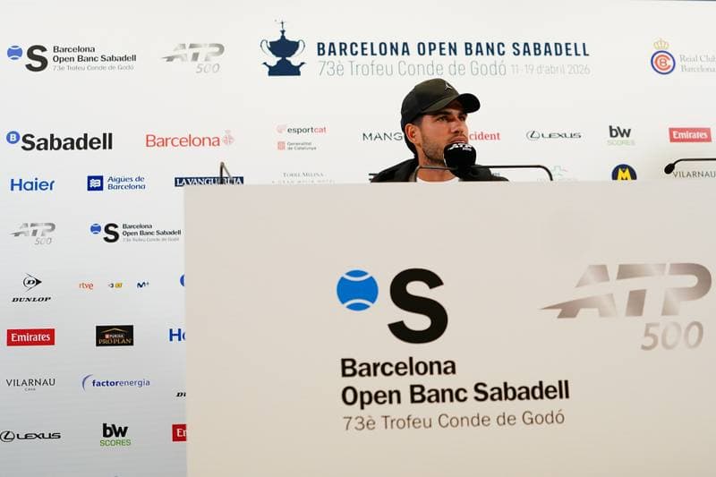 Tennis. Carlos Alcaraz. Press Conference. 13.04.2026