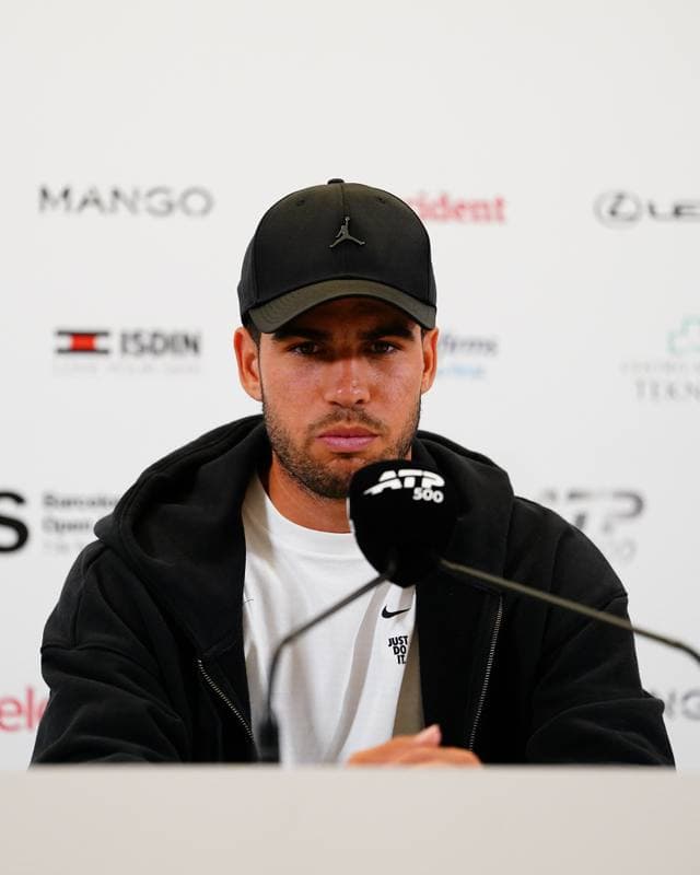 Tennis. Carlos Alcaraz. Press Conference. 13.04.2026