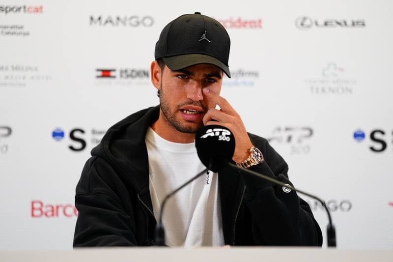 Tennis. Carlos Alcaraz. Press Conference. 13.04.2026