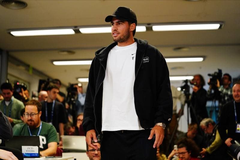 Tennis. Carlos Alcaraz. Press Conference. 13.04.2026