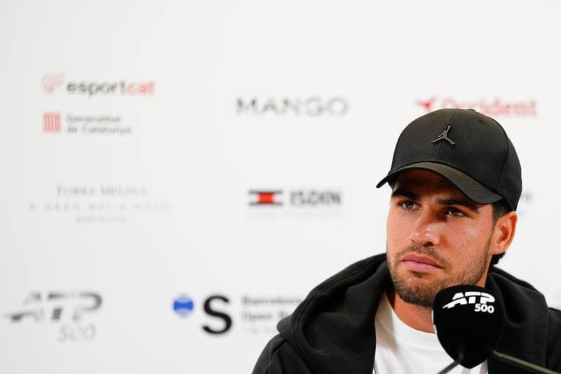 Tennis. Carlos Alcaraz. Press Conference. 13.04.2026