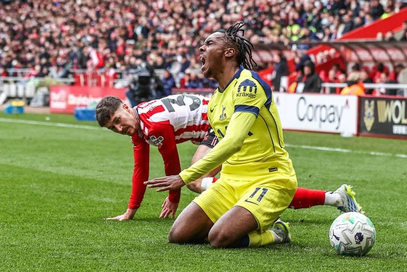 Football. Premier League. Sunderland - Tottenham Hotspur. 12.04.2026