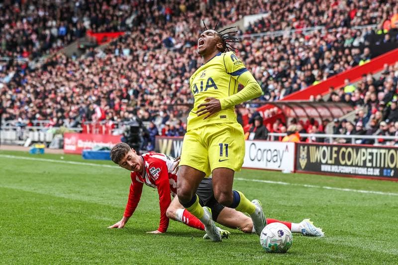 Football. Premier League. Sunderland - Tottenham Hotspur. 12.04.2026