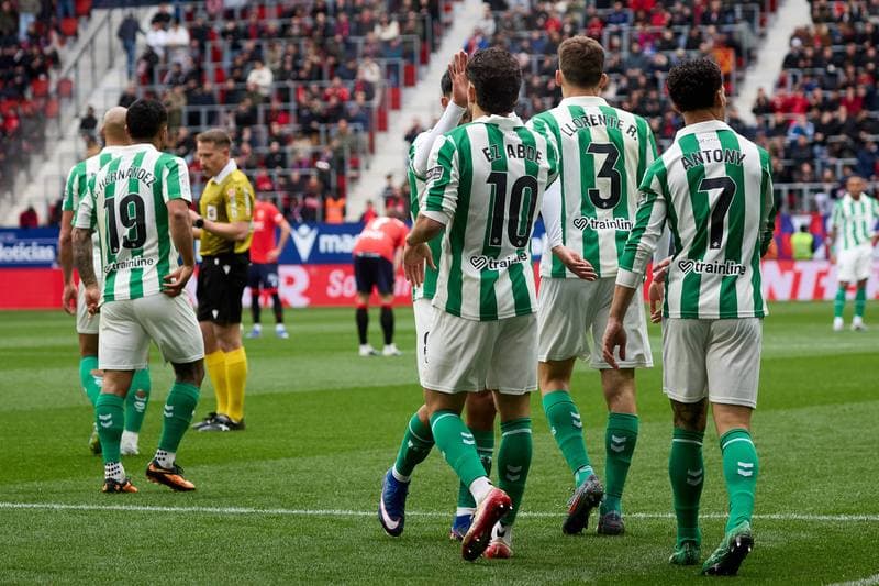 Football. La Liga. CA Osasuna - Real Betis. 12.04.2026