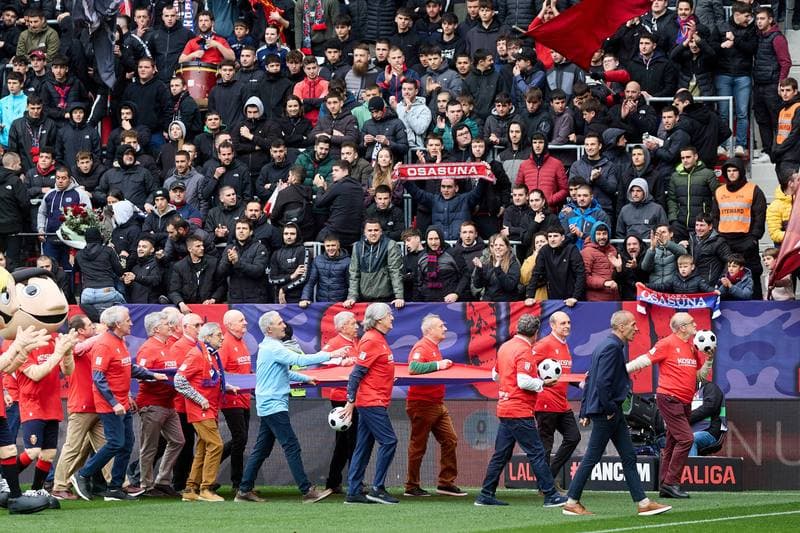 Football. La Liga. CA Osasuna - Real Betis. 12.04.2026