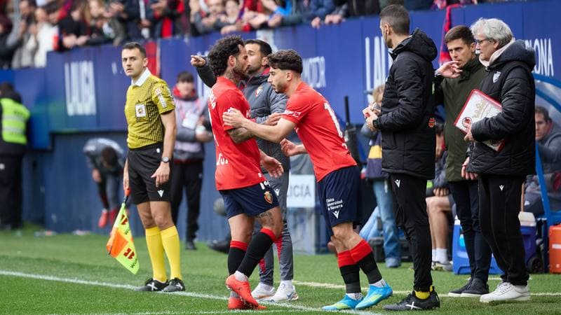Football. La Liga. CA Osasuna - Real Betis. 12.04.2026