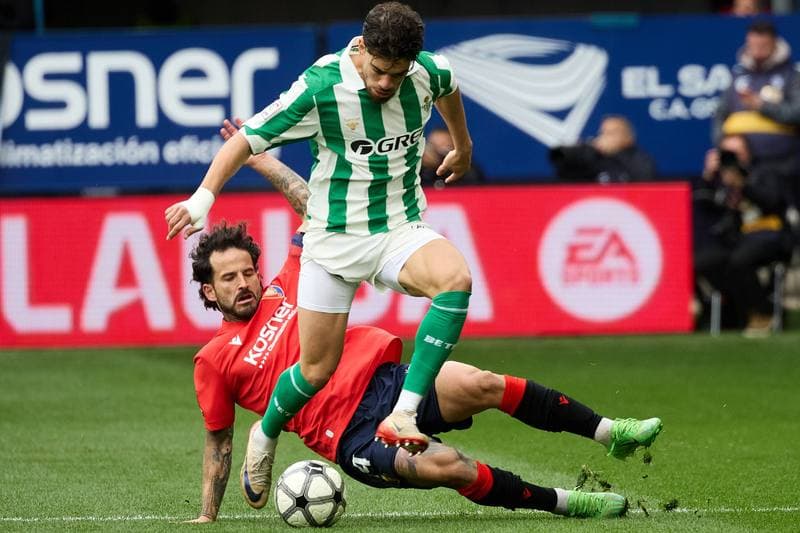 Football. La Liga. CA Osasuna - Real Betis. 12.04.2026